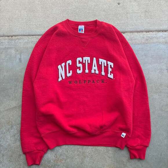 Russell Athletic Other - Russell Athletic NC State Wolfpack Vintage Embroidered Crewneck Sweatshirt